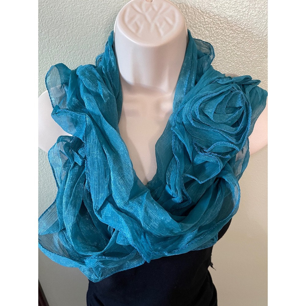 Super Light Weight Teal Turquoise Women's Scarf New